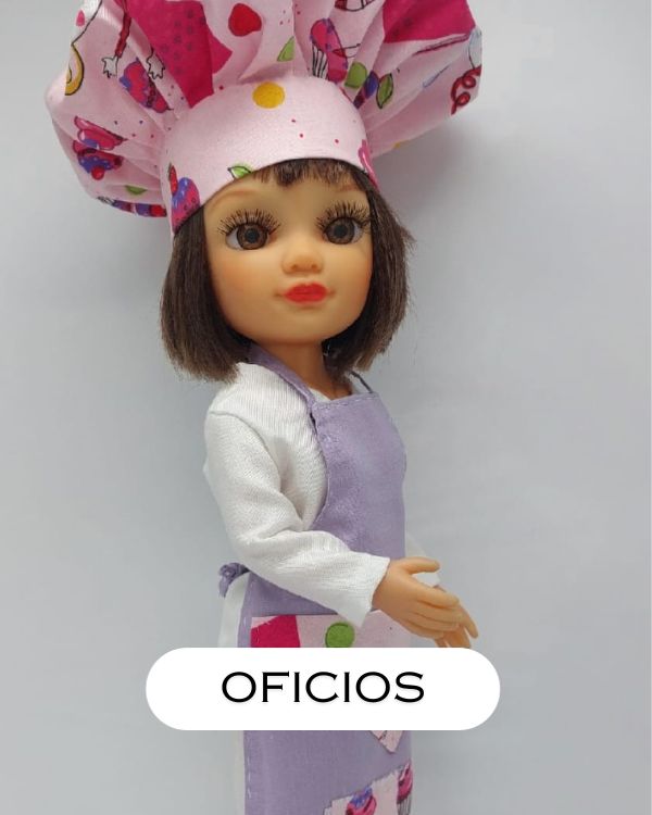 Oficios la justica trajes de muñecas
